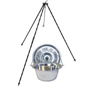 Nerezový kotlík 14 L INOX + pokrievka + stojan CLASSIC